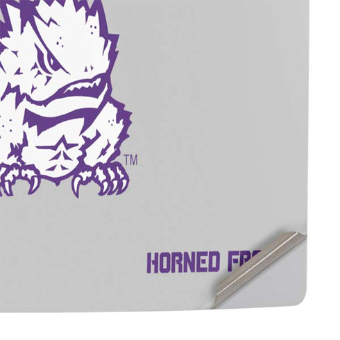 Texas Christian University Horned Frogs Logo Print PS5 Slim Digital Edition Console Skin